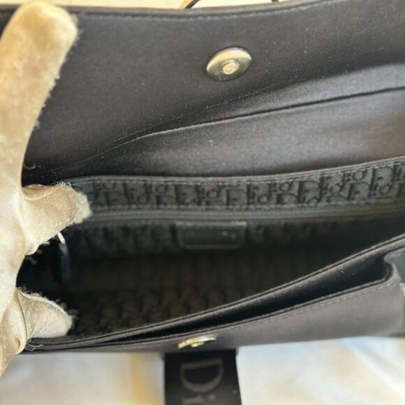 Christian Dior Navy Nylon Bag - Picture 14 of 16